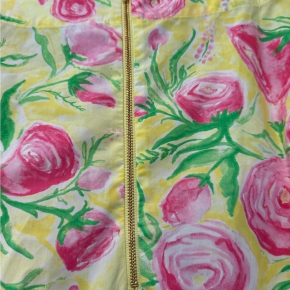 Haley and the Hound Floral Scalloped Ruffle Cap Sleeveless Dress / small - Picture 10 of 15